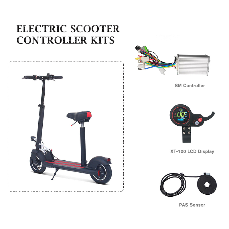 electric scooter controller with display