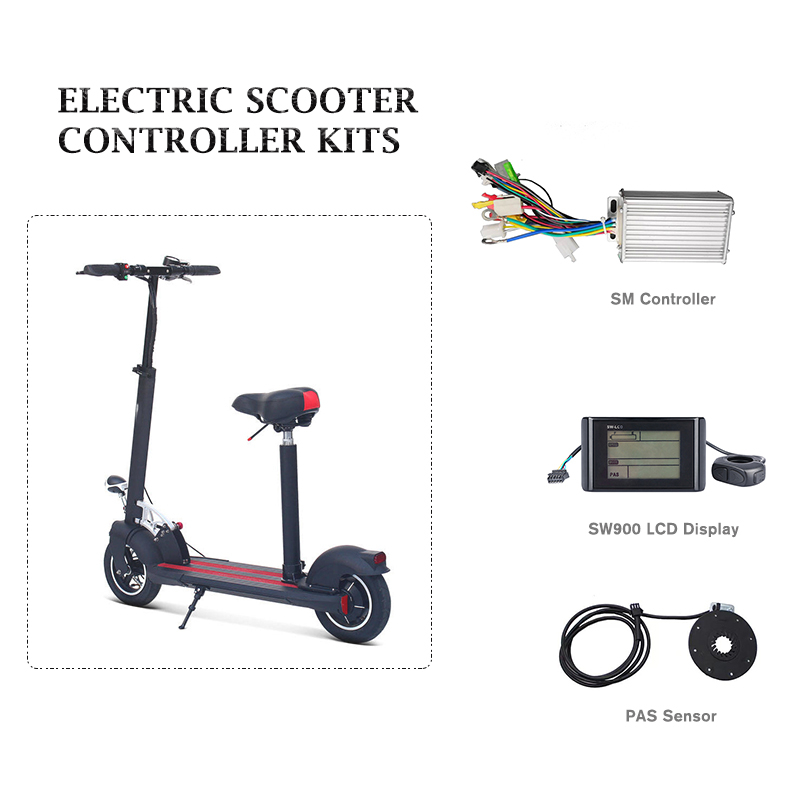 electric scooter controller with display