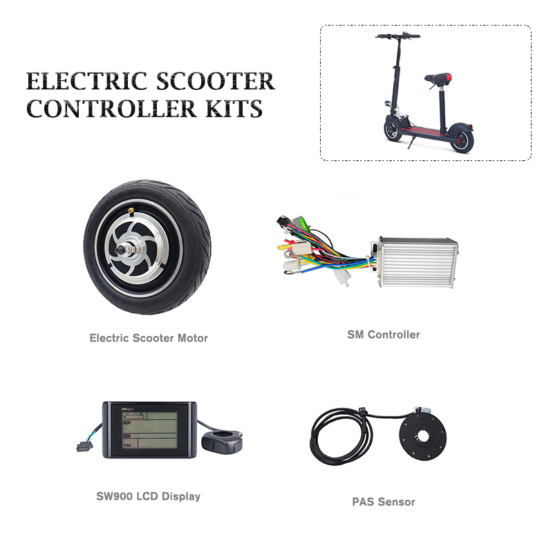 electric scooter controller with display